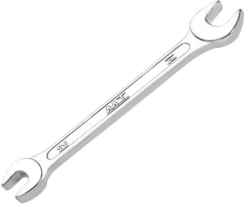 Utoolmart Llave doble de extremo abierto, llave métrica de 5.906 in de longitud, herramienta de reparación de llaves de 0.472 in x 0.551 in, acero