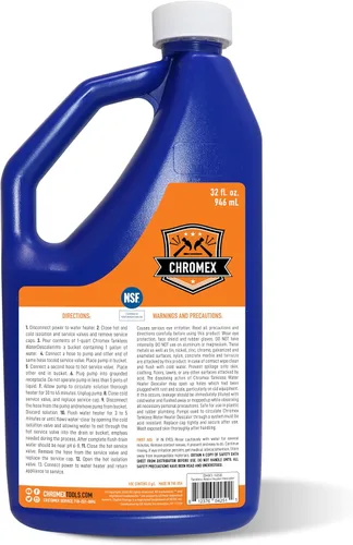 Miniatura 2 de Chromex Solución de descalcificación de calentador de agua sin tanque certificada por NSF Descalcificador altamente efectivo que restaura