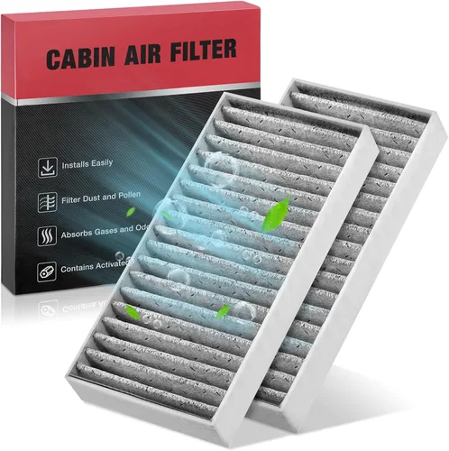 Miniatura 9 de BDFHYK 2 filtros de aire de cabina CF10136 con carbón activado compatibles con Chevy Uplander 2005-2009, Venture 2001-2005, compatibles con Buick