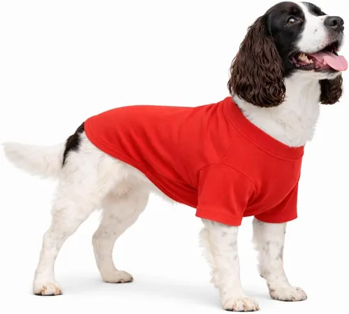 Miniatura 39 de Lovelonglong 2019 - Ropa para mascotas, Disfraces para Perro, Ropa Camisetas en blanco para Perros Grande Medianos Pequeños 100% Algodón 18