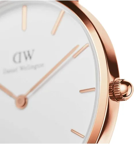 Miniatura 2 de Daniel Wellington Reloj Petite Durham correa de cuero marrón americano