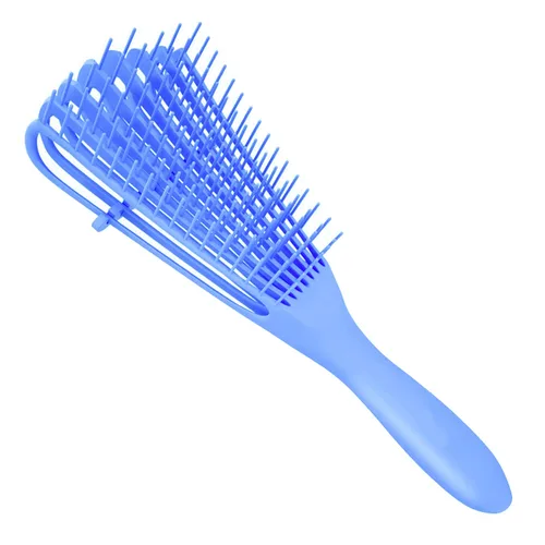 Miniatura 11 de Cepillo para el cabello, cepillo desenredante para cabello afroamericano/africano texturizado 3a a 4c rizado