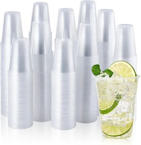 Miniatura 10 de Vplus Paquete de 2000 unidades de vasos de plástico transparentes pequeños de 5 onzas, vasos desechables de 5 onzas para fiesta fría, vasos