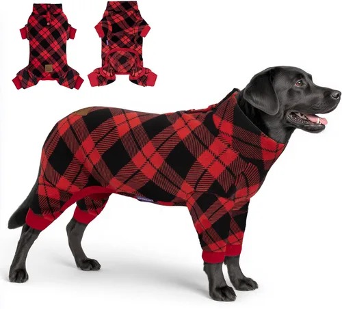 Miniatura 28 de cyeollo Pijamas para Perros de Forro Polar, Abrigo Térmico para Perros, Pijamas para Perros, Enterizo Elástico para Perros, Abrigo para Perrita, 3#