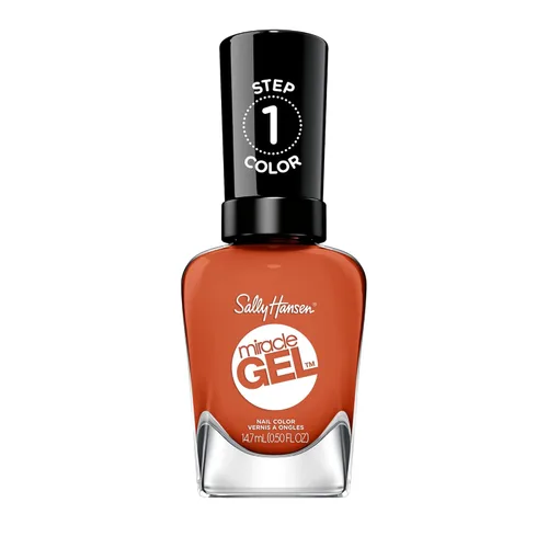 Miniatura 27 de Sally Hansen Miracle Gel Neons Esmalte de uñas de calidad de salón Fórmula similar a gel, sistema de dos pasos, no necesita luz UV, larga duración