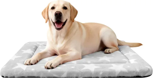 Miniatura 13 de Alfombrilla para Cama de Perro – Almohadilla de Perrera Suave y Cómoda para Jaula – Cama y Almohadilla Duradera para Perros y Gatos – Ideal para Gris