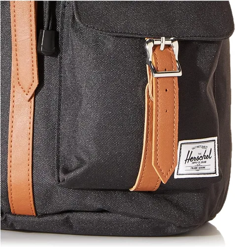 Miniatura 3 de Herschel Mochila Dawson, NegroTan Synthetic Leather), 10233-00001