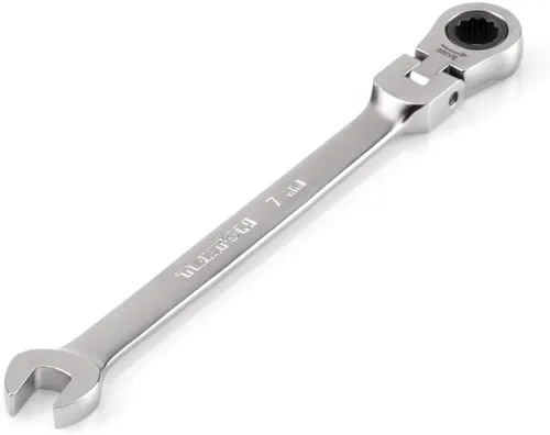 Miniatura 7 de TEKTON Llave combinada con cabeza flexible de 12 puntos de 22 mm WRC26422
