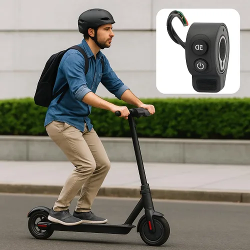 Miniatura 6 de RiToEasysports Interruptor integrado del acelerador del acelerador del acelerador de control de velocidad de la vespa eléctrica