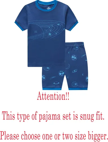 Miniatura 2 de Pijama Family Feeling para niño, conjunto de pijama con short, 100% algodón