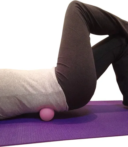 Miniatura 2 de Kieba Bolas de lacrosse de masaje para liberación miofascial, terapia de punto gatillo, nudos musculares y terapia de yoga. Juego de 2 bolas firmes