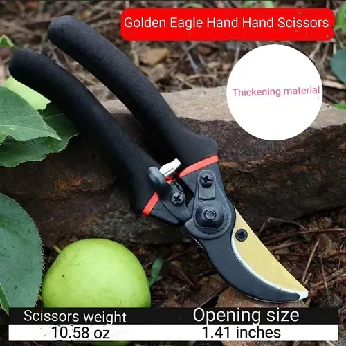 Miniatura 3 de Tijeras de podar de derivación de alta resistencia, tijeras de podar manuales de jardinería, tijeras de flores, mejores tijeras de jardinería