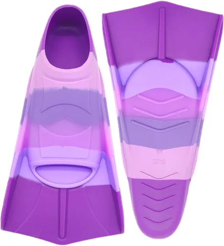 Miniatura 20 de Gugmoy Kids Swim Fins,Comfortable Silicone Flippers for Swimming and Diving,Size Suitable Beginners Kids Girls Boys Adults