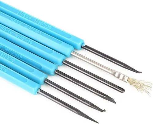 Miniatura 5 de Kit de accesorios de soldadura para soldadura y fundente, herramienta auxiliar de soldadura de fundente, kit de herramientas de asistencia