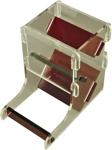 Miniatura 4 de LITKO Kit de mini torre de dados Rodillo de dados plegable compacto Se adapta a dados de 0.394 in y 0.472 in Compatible con juegos de rol