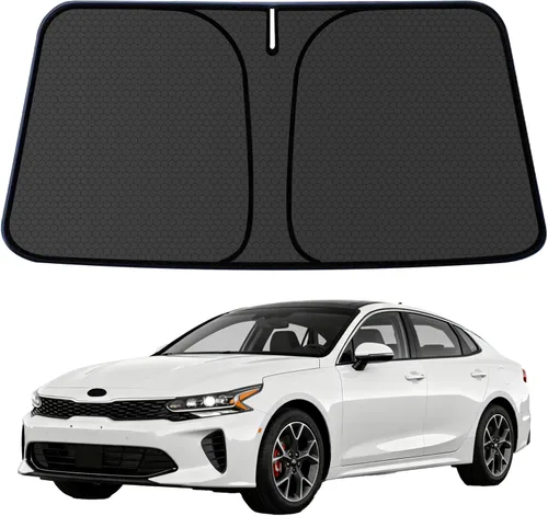 Miniatura 127 de Civic - Parasol para parabrisas Honda Civic 2022-2024 2025 (no para Honda 2022 Sport), visera frontal gruesa plegable 1:1, mantiene tu automóvil más