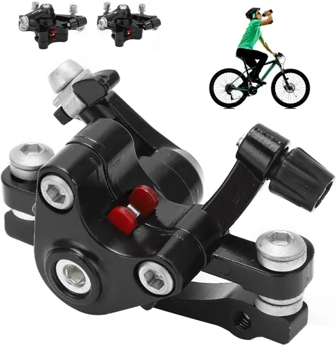 Miniatura 2 de Pinzas de freno de disco traseras delanteras, bicicleta de montaña aleación de aluminio freno de disco de carretera pinzas de freno de bicicleta