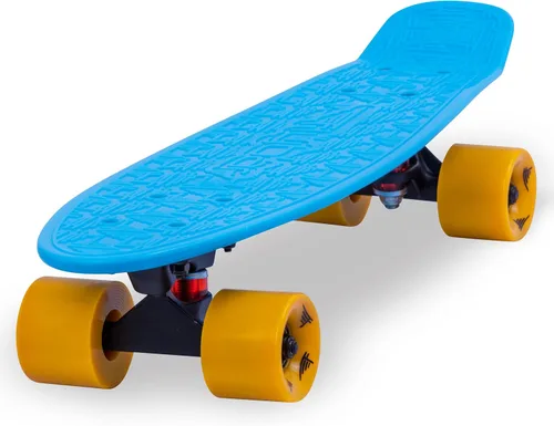 Flybar - Patineta de 22 pulgadas para niños – Patinetas Mini Cruiser para niños de 6 a 12 años, juguetes para exteriores, ligera, duradera, cubierta