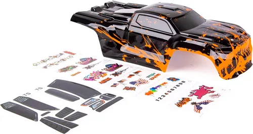 Miniatura 2 de Carrocería personalizada compatible con Sledge 6S 4WD 1/8 Truck Shell Cover (Muddy Orange)