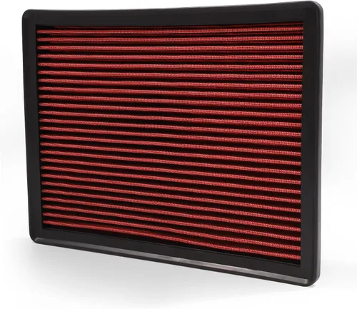 Filtro de aire del motor de alto flujo, aumenta la potencia y el remolque, lavable, filtro de aire Nikimotorsport compatible con Chevy/GMC/Cadillac