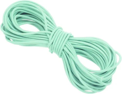 Miniatura 123 de PATIKIL Cuerda elástica elástica de 109 yardas (328.1 ft), cuerda elástica pesada de 0.059 in, albaricoque para manualidades, correas de gancho