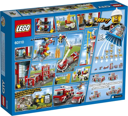 Miniatura 8 de LEGO City Estación de Bomberos 60110