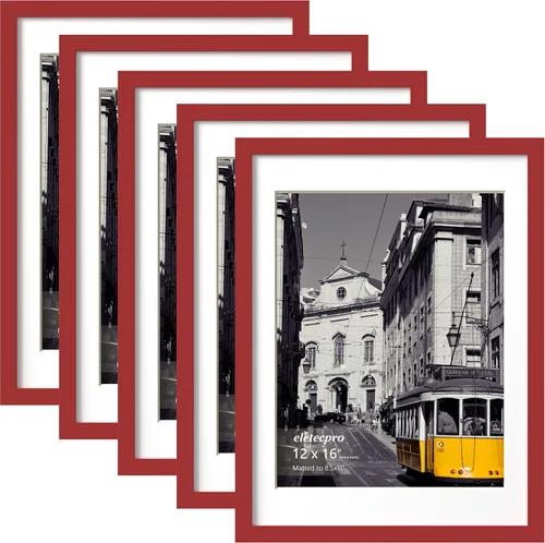 Miniatura 96 de eletecpro - Juego de 10 marcos de fotos de 5 x 7 pulgadas, collage de marcos de fotos para decoración de pared, muestra fotos de 4 x 6