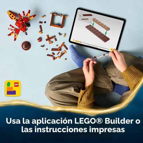 Miniatura 6 de LEGO Harry Potter Fawkes: Fénix de Dumbledore - Juguetes de construcción y aprendizaje para juego de rol - Juguetes coleccionables de Harry Potter