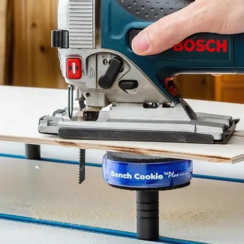 Miniatura 4 de Paquete de 4 elevadores Rockler de 2 pulgadas en T para Bench Cookie Plus o Connect