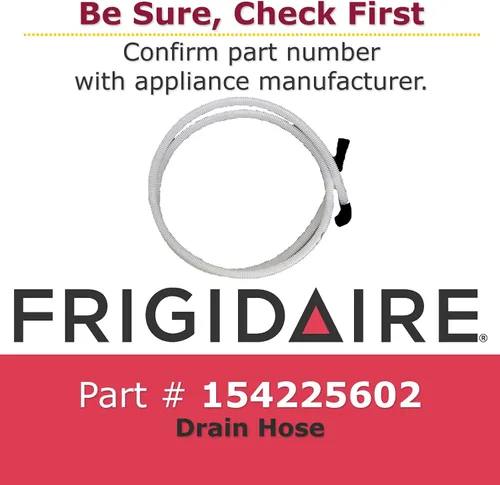 Miniatura 2 de Auténtico Frigidaire 154225602 - Manguera de drenaje para lavavajillas