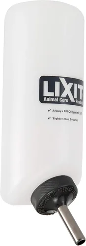 Miniatura 3 de Lixit Botellas de Agua para Jaula de Boca Ancha Libres de BPA para Conejos, Hurones, Cobayas, Ratas, Chinchillas, Hámsters, Ratones, Erizos, Jerbos