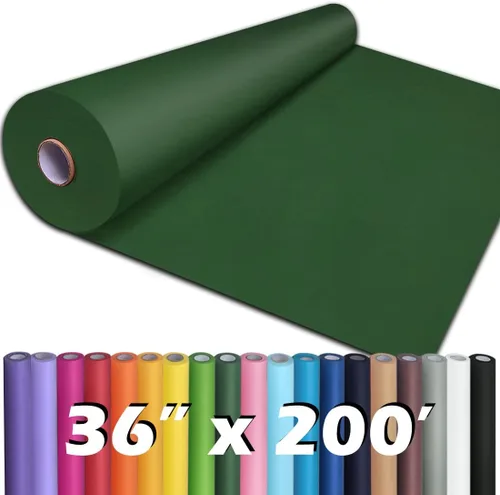 Miniatura 22 de PerkHomy - Rollo de papel kraft blanco de 36" x 2,400" (200') para manualidades, papel de tablón de anuncios, arte, cobertura de mesa, manualidades