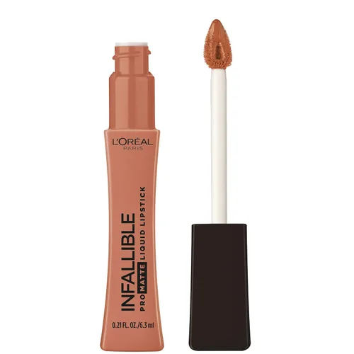 Miniatura 12 de L'Oréal Paris Cosmetics Infallible Pro Matte Les Chocolats - Lápiz labial líquido perfumado, Candy Man, 0.21 onzas líquidas