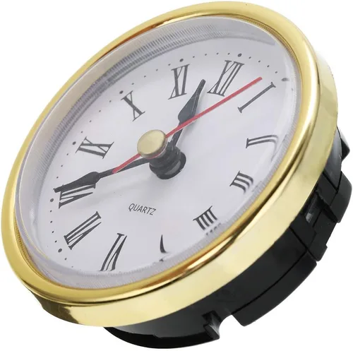 Miniatura 8 de Reloj clásico Craft Movimiento de cuarzo 2-1/2 (2.559 in) Relojes redondos Cabeza Insertar Número romano