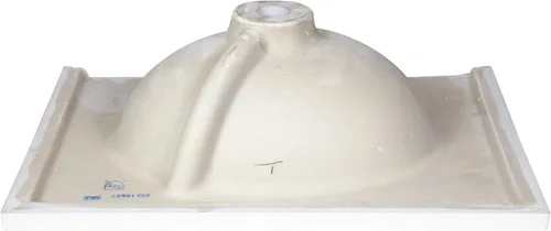 Miniatura 4 de Design House Tapa de tocador con lavabo, protector contra salpicaduras de 4 pulgadas, mármol cultivado, resistente a las manchas, agujeros Blanco