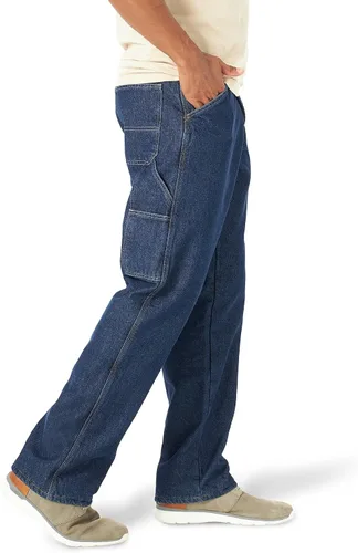 Miniatura 5 de Wrangler Authentics - Pantalón de carpintero con forro polar para hombre