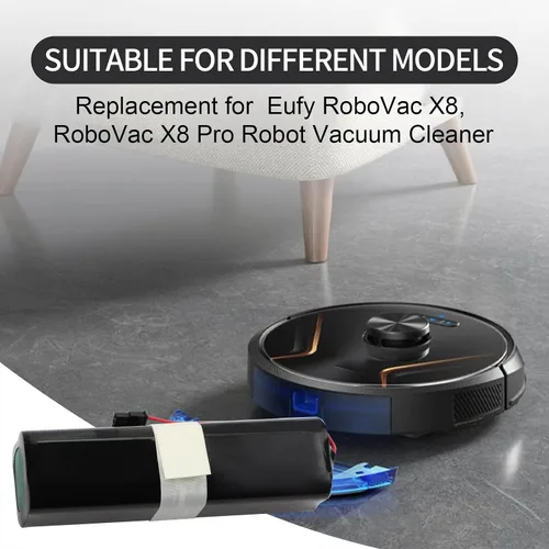 Miniatura 3 de Reemplazo de batería para Eufy RoboVac X8, X8 Pro Series RoboVac X8 T226X, RoboVac X8 Hybrid White, RoboVac X8 Pro SES Auto-Vacío Robot Aspirador