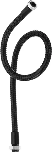Miniatura 10 de PATIKIL Manguera universal de cuello de cisne de 3.9 pulgadas, 1 manguera de metal flexible flexible de rosca fina M10, extensión de tubo suave