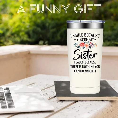 Miniatura 8 de Grifarny Regalos para hermanas – Regalos para el día de la madre para hermanas – Regalo de cumpleaños, Navidad, día de San Valentín para hermanas