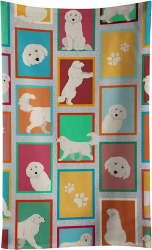 Miniatura 44 de Caroline's Treasures MLM1106KTWL Lots of Bichon Frise - Toalla de cocina para invitados, toalla de baño decorativa para cara, té, paño de cocina