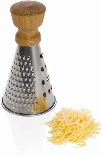 Miniatura 2 de Boska Rallador de mesa de acero inoxidable, ideal para queso, chocolate y verduras, trituradora multifuncional a prueba de óxido, escamas manual