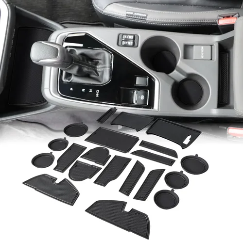 Miniatura 16 de Auovo Insertos para Portavasos Compatibles con Accesorios Subaru Crosstrek 2024 2025 2026 Impreza Accesorios para Auto Almohadillas de Portavasos