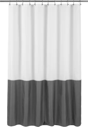 Miniatura 17 de ALYVIA SPRING - Forro de tela impermeable para cortina de ducha, cortina de tela lavable para baño - Tamaño estándar 72 x 72, azul