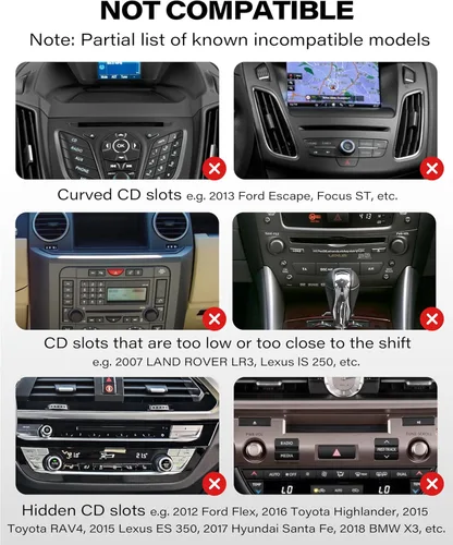 Miniatura 7 de 1Zero para Magsafe Soporte de teléfono CD para automóvil [17 imanes fuertes] Soporte magnético para teléfono reproductor de CD, soporte de teléfono
