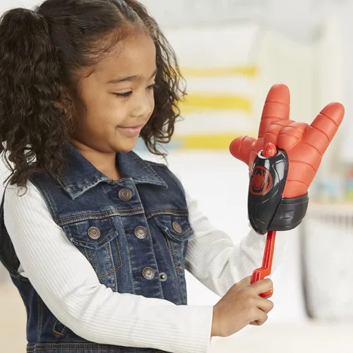 Miniatura 4 de Spidey and His Amazing Friends Miles Morales: Spider-Man Web Launcher, Marvel Preescolar Juego de rol lanzador de juguete para niños a partir de 4