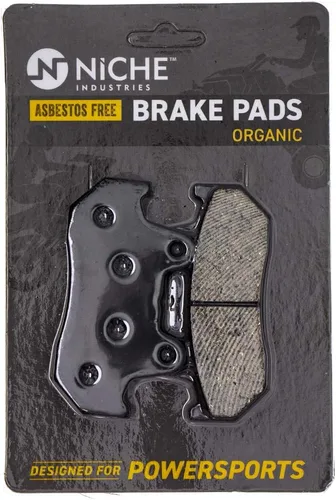 Miniatura 3 de NICHE Juego de pastillas de freno para Honda Goldwing 1500 GL1500SE GL1500A 06455-MT8-405 45106-MT8-305 Delanteras traseras orgánicas