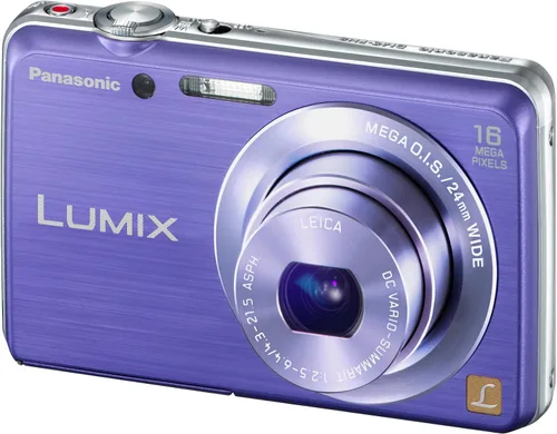 Miniatura 3 de Panasonic Lumix DMC FH-8 - Cámara digital de 16,1 MP con zoom estabilizado de imagen óptica de gran angular de 5x (violeta)
