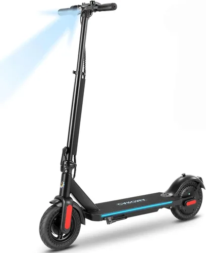 Caroma Electric Scooters, Electric Scooter Adults, 800W Peak Motor, 25Miles Range&20Mph, Foldable E Scooter, Cruise Control, Dual Braking System,App