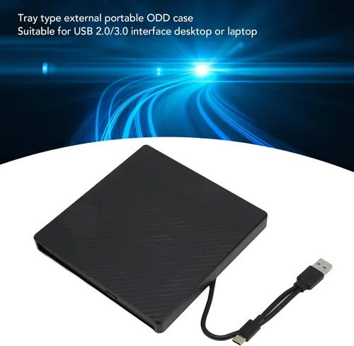 Miniatura 6 de Sanpyl Unidad externa de CD y DVD, unidad óptica portátil de 5 Gbps USB C, USB3.0 USB2.0 ROM Rewriter Writer Duplicator, para Win XP, para Win 2003
