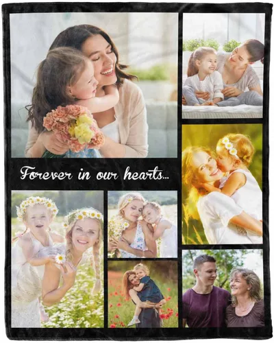 Miniatura 38 de D-Story Regalos para mamá, regalo para el día de la madre de parte de hija e hijo, manta de franela suave regalo para mamás Navidad, manta de cama